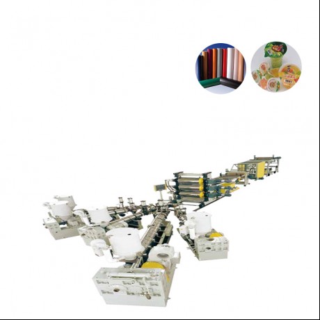 PP, EVA, EVOH, PS a me PE Multi-Layer Sheet Co-Extrusion Line