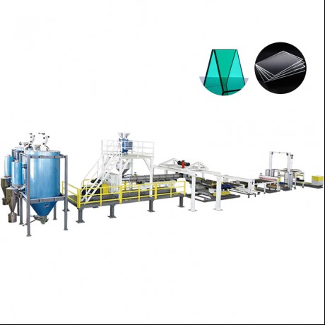 ʻO PC PMMA Optic Sheet Extrusion Line