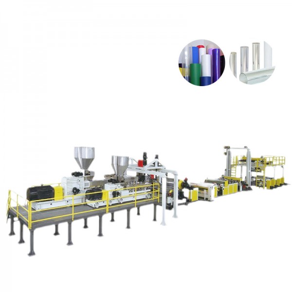 ʻO ka laina hoʻomaloʻo ʻole māhoe māhoe PET Sheet Extrusion Line
